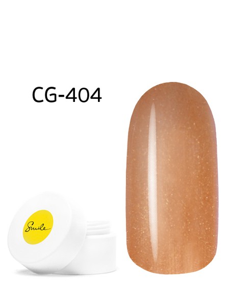 Цветной гель CG-404 Smile мёд 5 мл