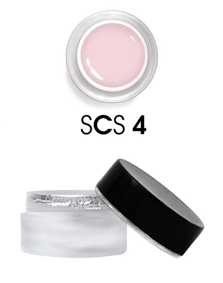 Ультражесткое базовое покрытие  SCS 4. Розовый крем 30 мл