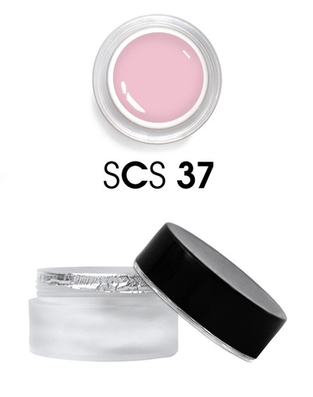 Ультражесткое базовое покрытие  SCS 37. Молочно-розовый 30 мл